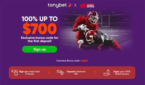 Tonybet Bonus Code: ‘CSBTB’ For $700 [August 2024].